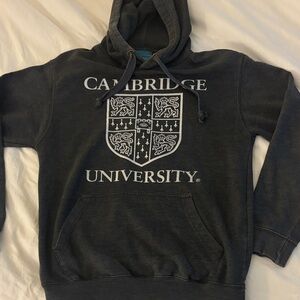 Genuine CAMBRIDGE UNIVERSITY Hooded Sweatshirt-XS-Fantastic Condition